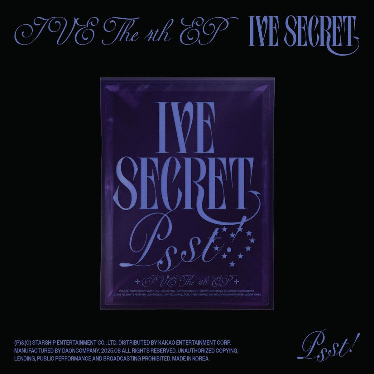 IVE - IVE THE 4TH EP IVE SECRET [Psst! ver.]