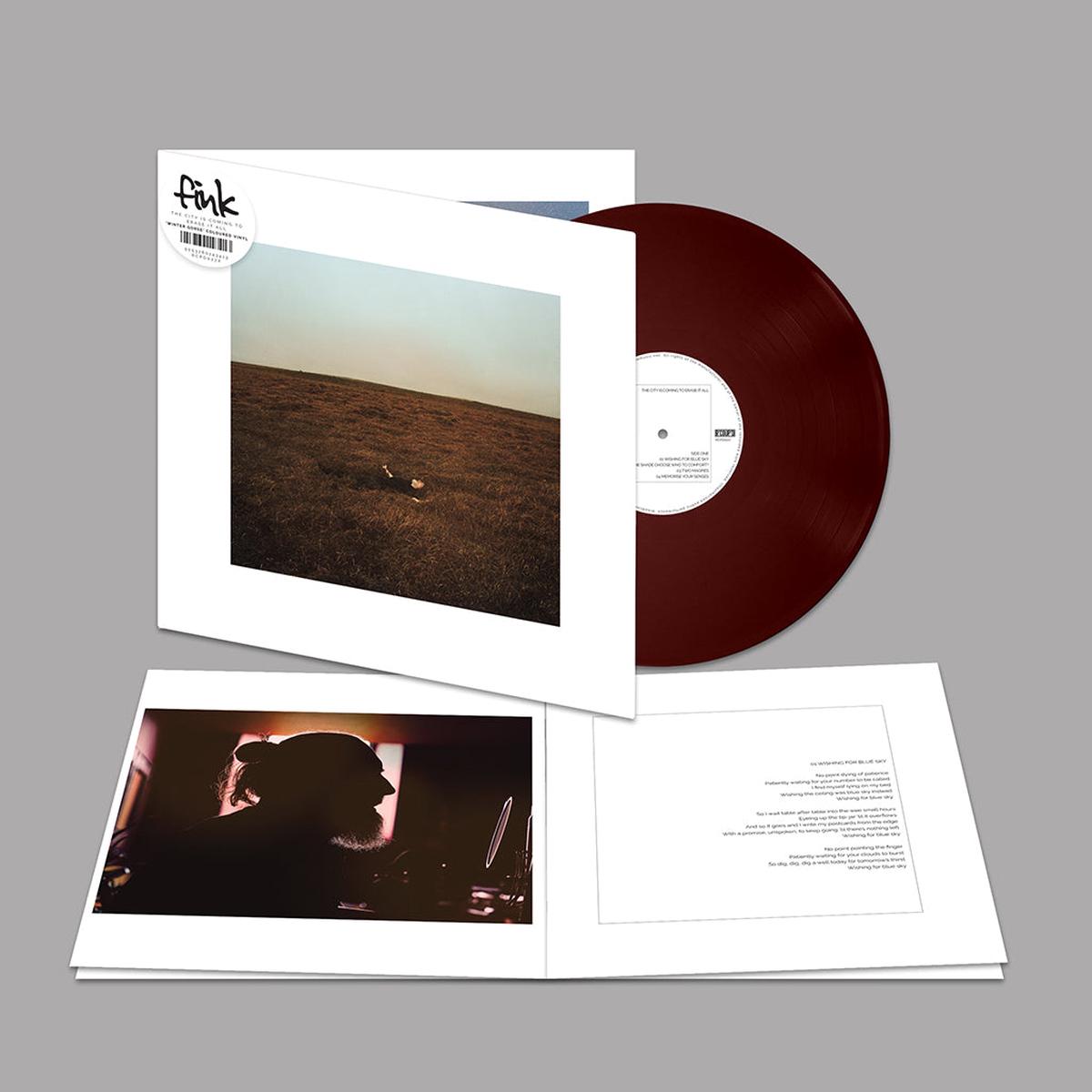 FINK - The City Is Coming To Erase It All - LP - 'Winter Gorse' Coloured Vinyl