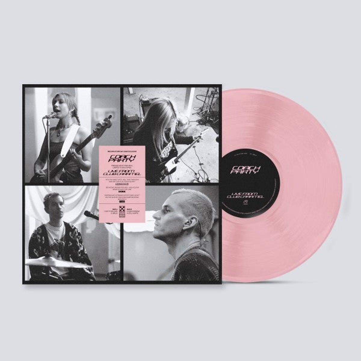 COACH PARTY - Live & Loud from Club Caramel - 10" - Opaque Light Pink Vinyl [Record Store Day 2026]