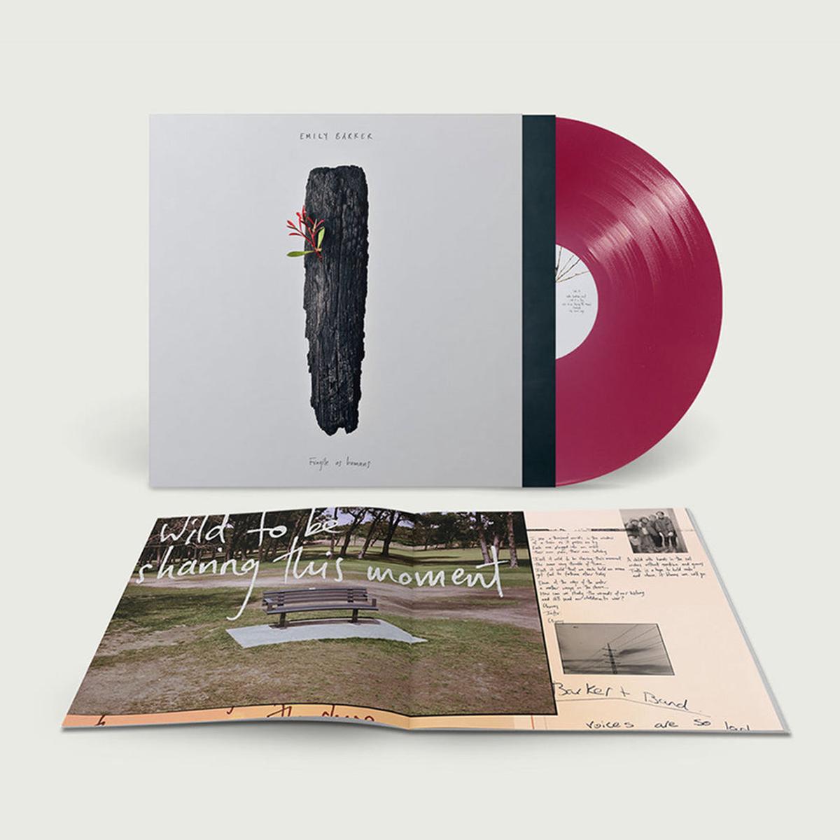 EMILY BARKER – Fragile As Humans (with Lyric Booklet) – LP – Magenta Vinyl