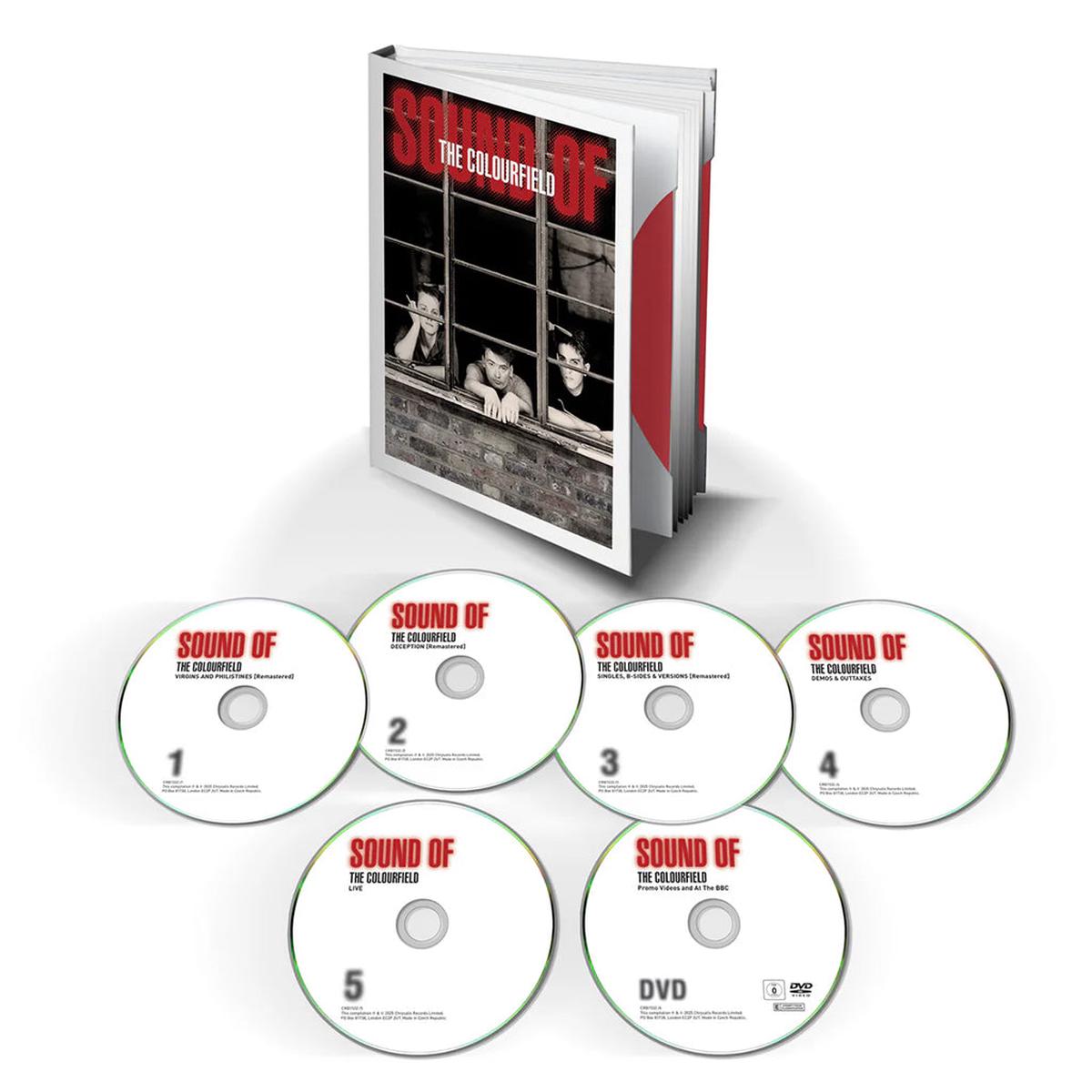 THE COLOURFIELD – Sound Of The Colourfield – 5CD + DVD Mediabook Set
